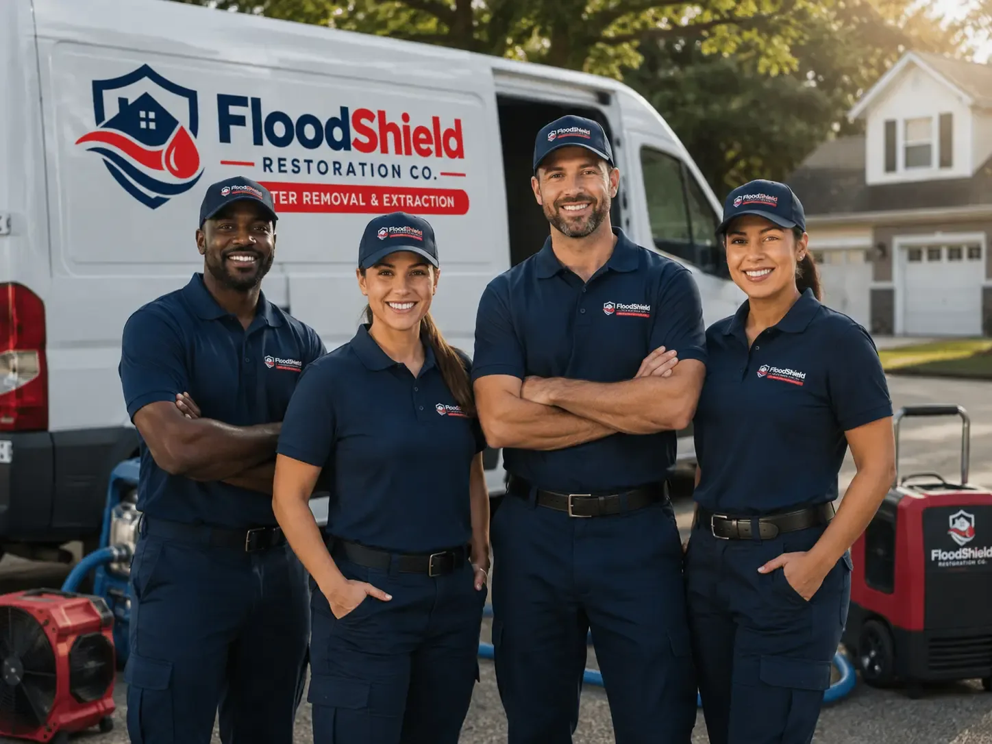 Flood Damage Restoration company in Brohman, MI